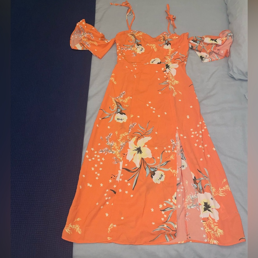 Urban Outfitters Floral Midi Dress